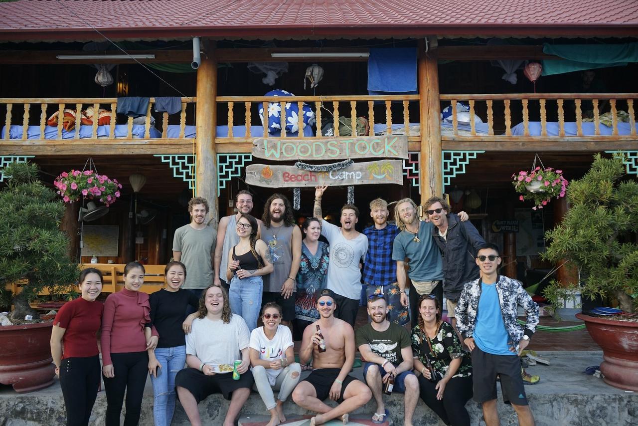 Woodstock Beach Camp Hien Hao Esterno foto