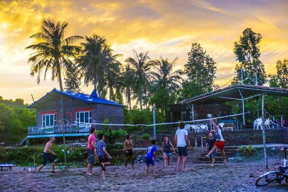 Woodstock Beach Camp Hien Hao Esterno foto