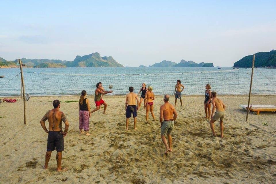 Woodstock Beach Camp Hien Hao Esterno foto